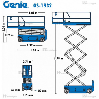 Genie GS 1932 scissor lift