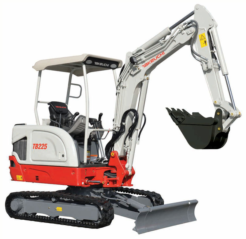 (5) 2.5 ton Takeuchi - Trailered