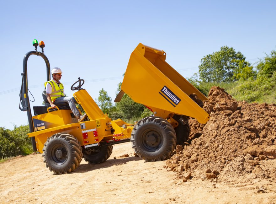 (1)Thwaites 3 Tonne dumper